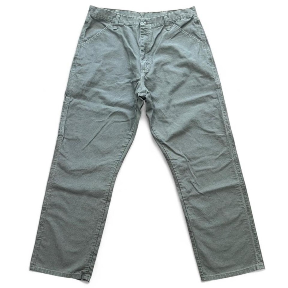 Vintage Rustler Workwear Carpenter Khaki Jeans 33x30